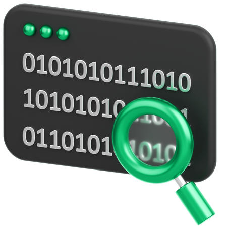 Code  3D Icon