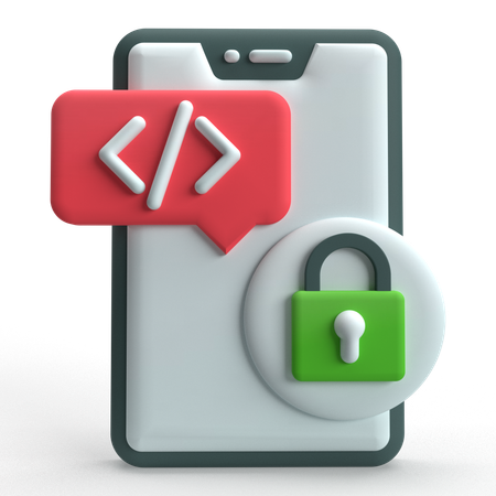 Code  3D Icon