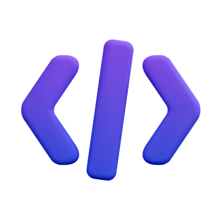 Code  3D Icon