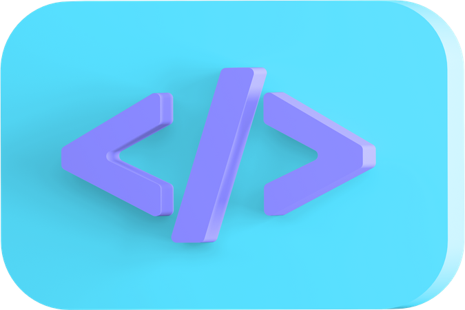 Code  3D Icon