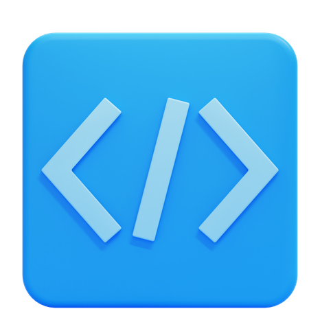 Code  3D Icon