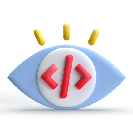 Codeansicht  3D Icon