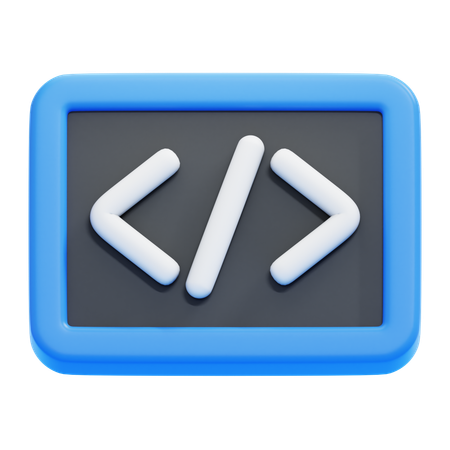 Code Bracket  3D Icon