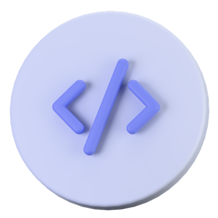 Code Circle  3D Icon
