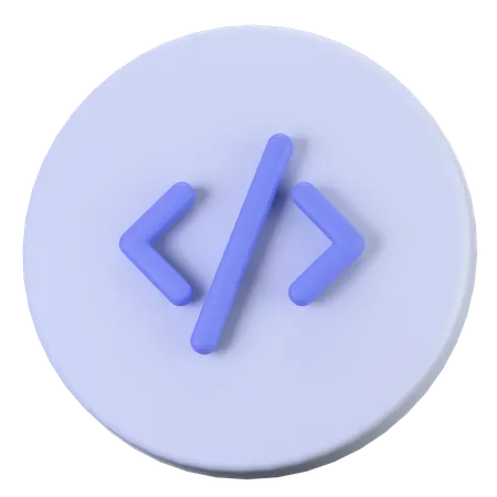Code Circle  3D Icon