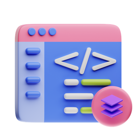 Code Compiler  3D Icon