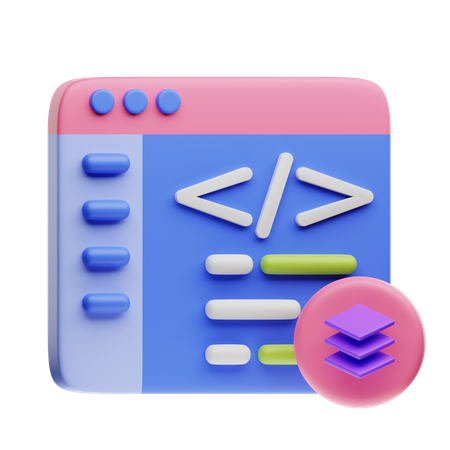 Code Compiler  3D Icon