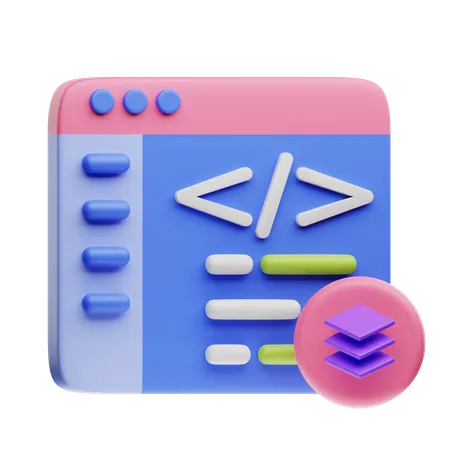 Code Compiler  3D Icon