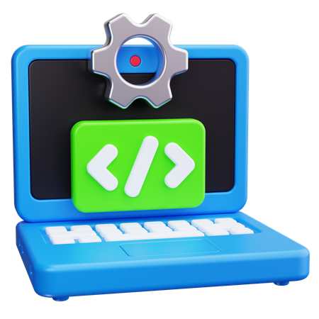 Code Configuration  3D Icon