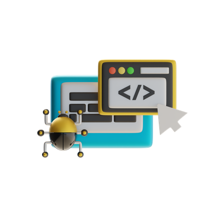 Code de débogage  3D Icon