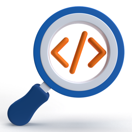 Code de recherche  3D Icon