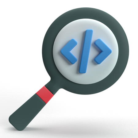 Code de recherche  3D Icon