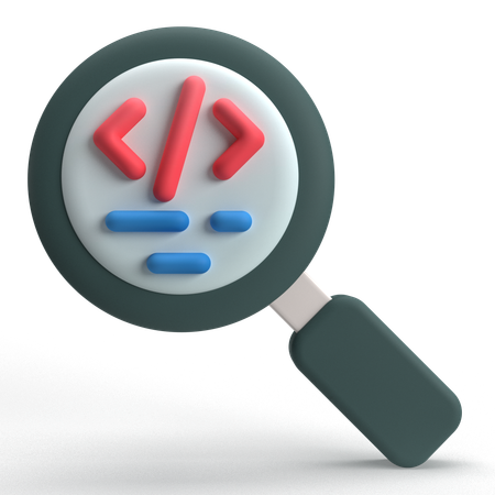 Code de recherche  3D Icon