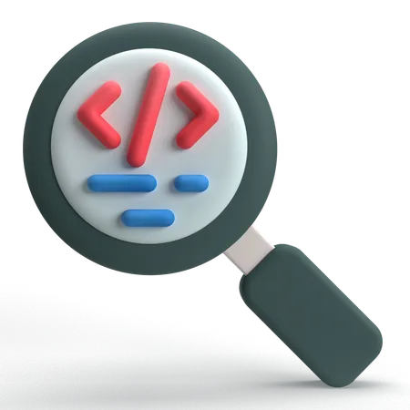 Code de recherche  3D Icon