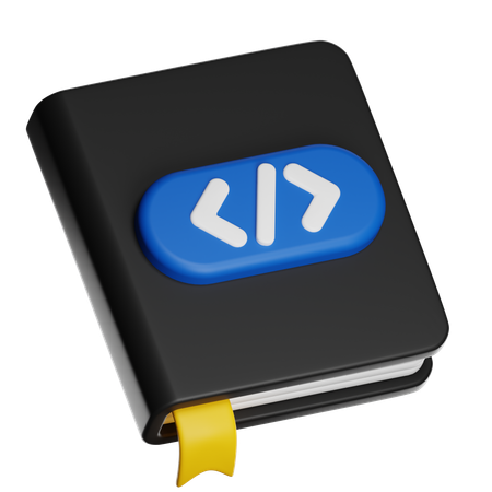 Carnet de développement de code  3D Icon