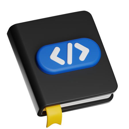 Code Developer Notebook  3D Icon