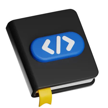 Code Developer Notebook  3D Icon