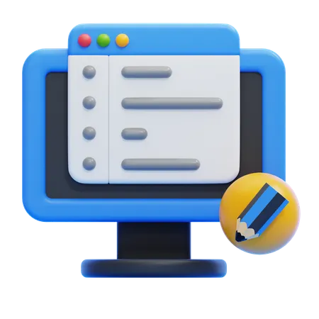 Code-Editor  3D Icon