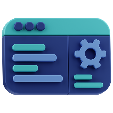 Code Editor  3D Icon