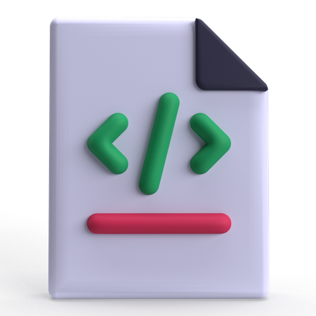 Code File  3D Icon