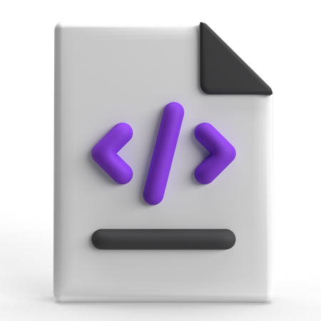 Code File  3D Icon