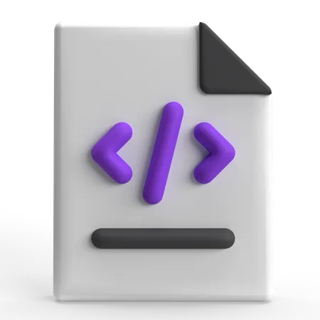 Code File  3D Icon