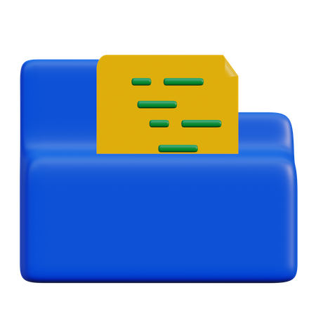 Code File 3D Icon
