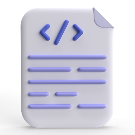 Code File  3D Icon