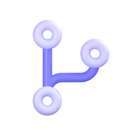 Code Fork  3D Icon