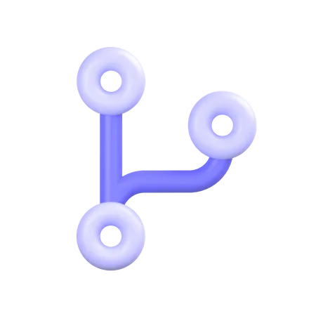 Code Fork  3D Icon