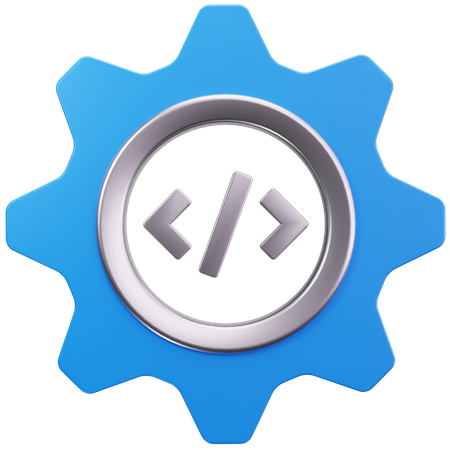 Code Gear  3D Icon