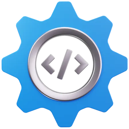 Code Gear  3D Icon
