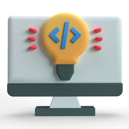 Code Idea  3D Icon