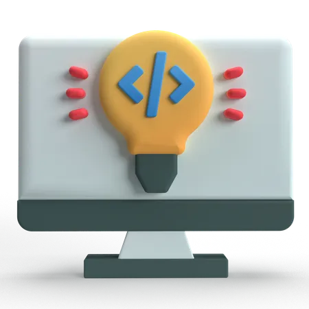 Code Idea  3D Icon