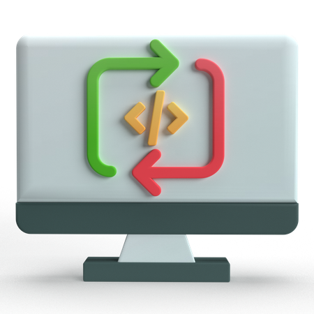 Code Loop  3D Icon
