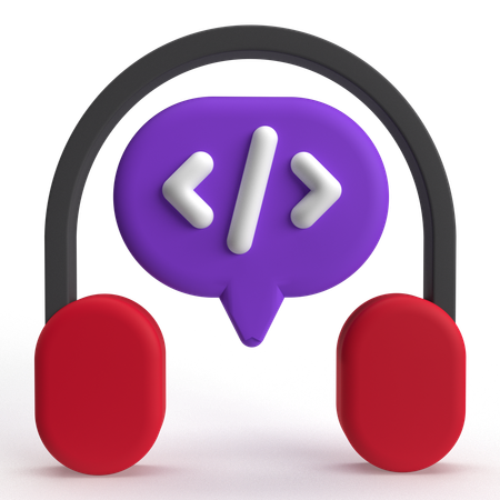 Code Message  3D Icon