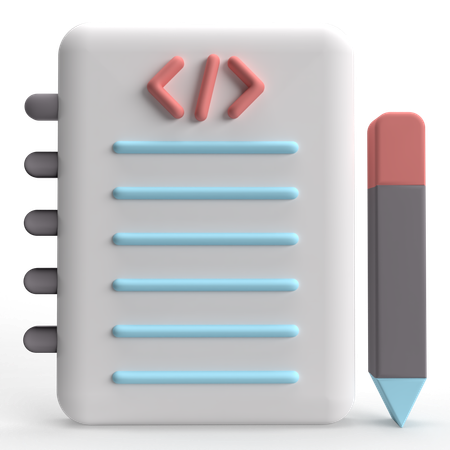 Code Note  3D Icon