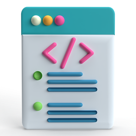 Code Note  3D Icon