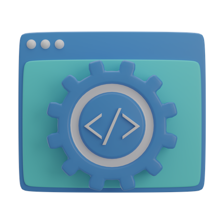 Code Optimization  3D Icon