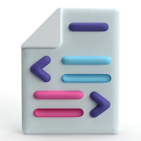 Code Page  3D Icon