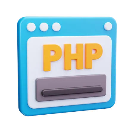 Code php  3D Icon