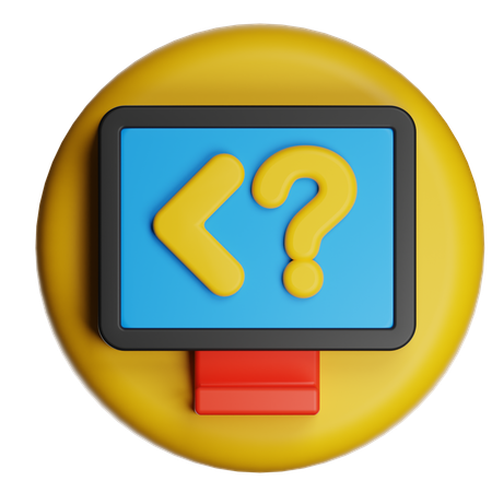 Code php  3D Icon