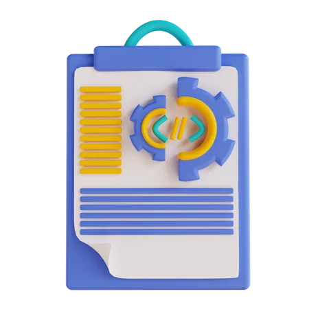 Code Portfolio  3D Icon