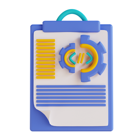 Code Portfolio  3D Icon