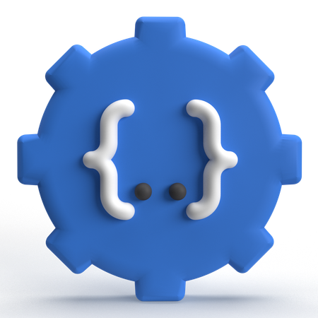 Code Processing  3D Icon