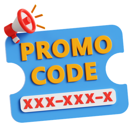 Code promotionnel  3D Icon