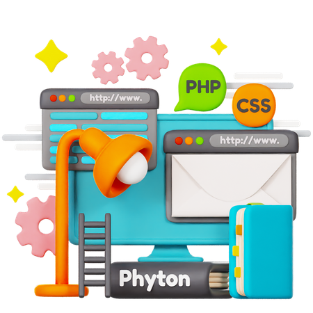 Code python  3D Illustration