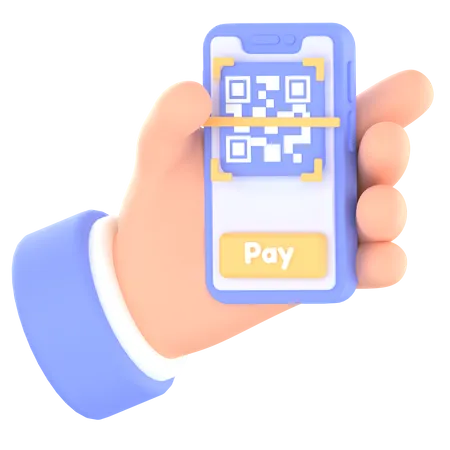 QR Code  3D Icon