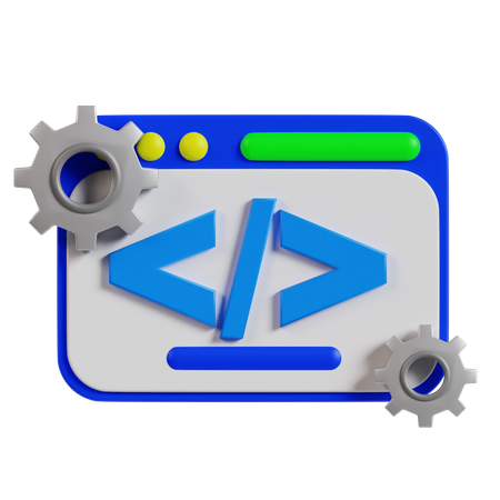 Code SEO  3D Icon