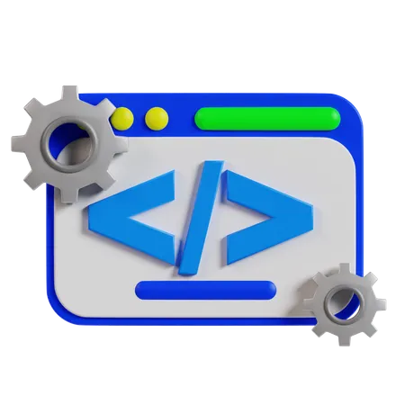 Code SEO  3D Icon